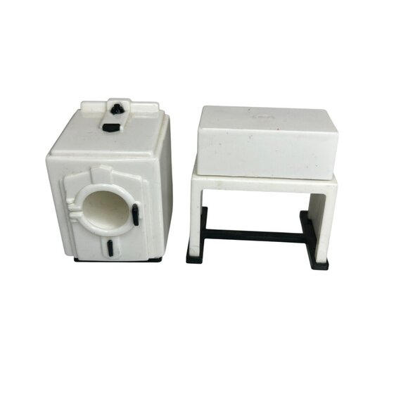 Vintage Ideal Front Load Washing Machine & Mangle White 1950s - Picture 1 of 5